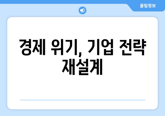 경제적 불확실성이 기업 전략에 미치는 영향